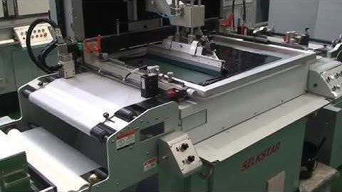 Silk Star Machinery - CS-5520CNC-S Automatic 2-Color Roll to Roll Silk Screen Printing Machine