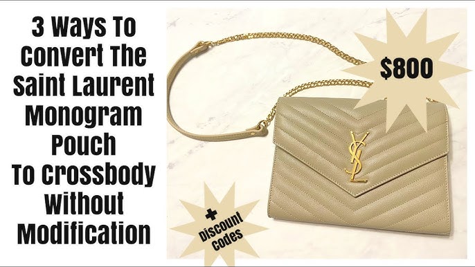 Turn your LV Kirigami pouches into 2 crossbody bags & charm #lvkirigam