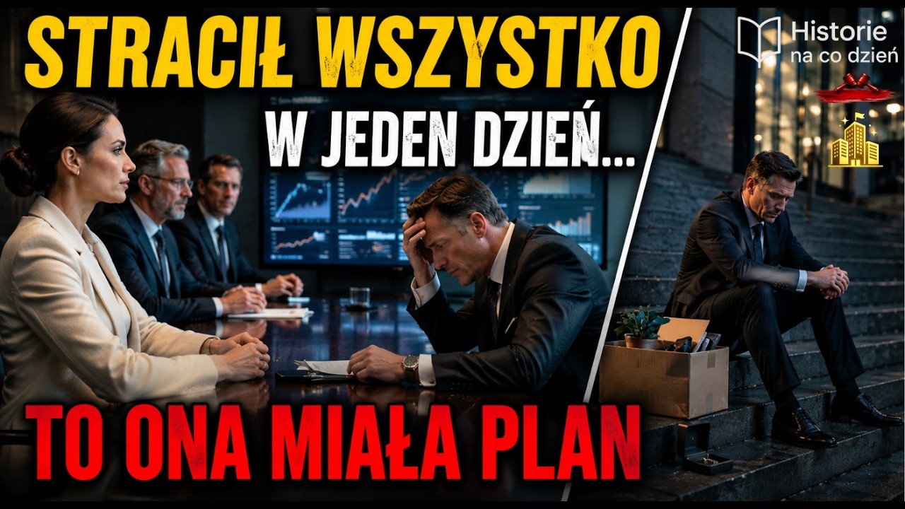 W sali konferencyjnej mój mąż podsunął mi dokumenty i powiedział: „Podpisz to wreszcie i przestań udawać, że masz jeszcze coś do powiedzenia.” Za jego plecami stała jego asystentka, która nie...