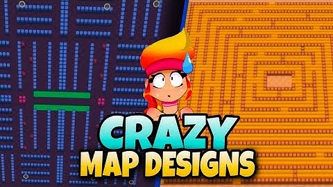 CRAZY / TROLL MAP DESIGNS - Brawl Stars Map Maker