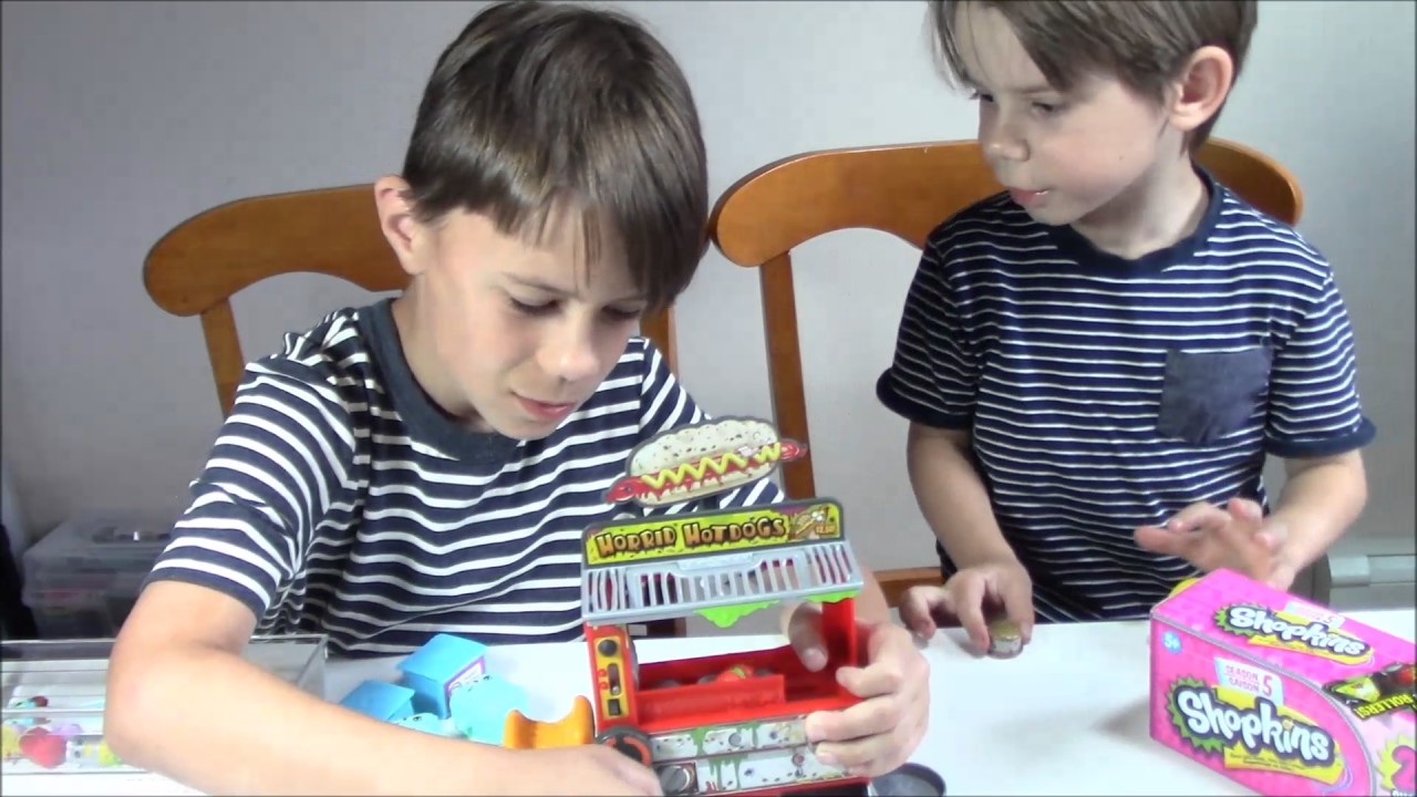 Shopkins Mega Pack and Grossery Gang Horrid Hotdogs