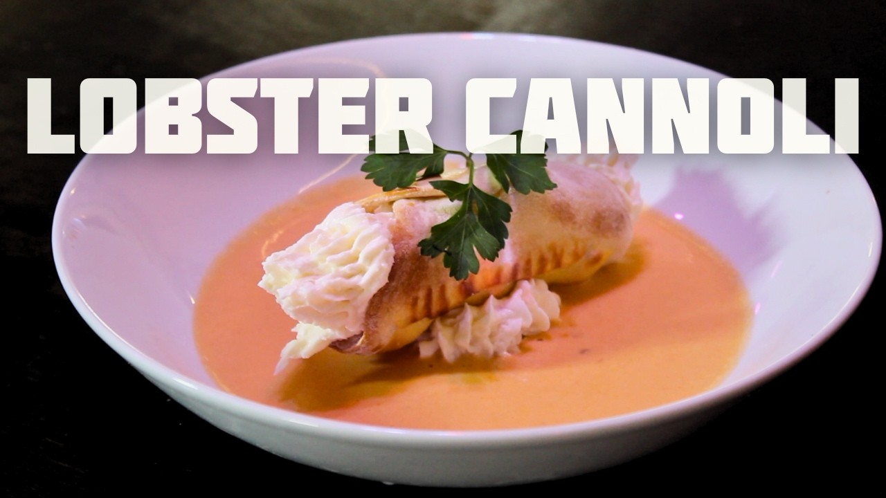 lobster cannoli - valentine's day special | канноли с омаром