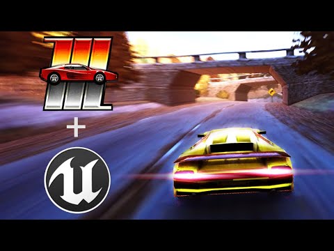 Need For Speed 3 in Unreal Engine 5 (original models)