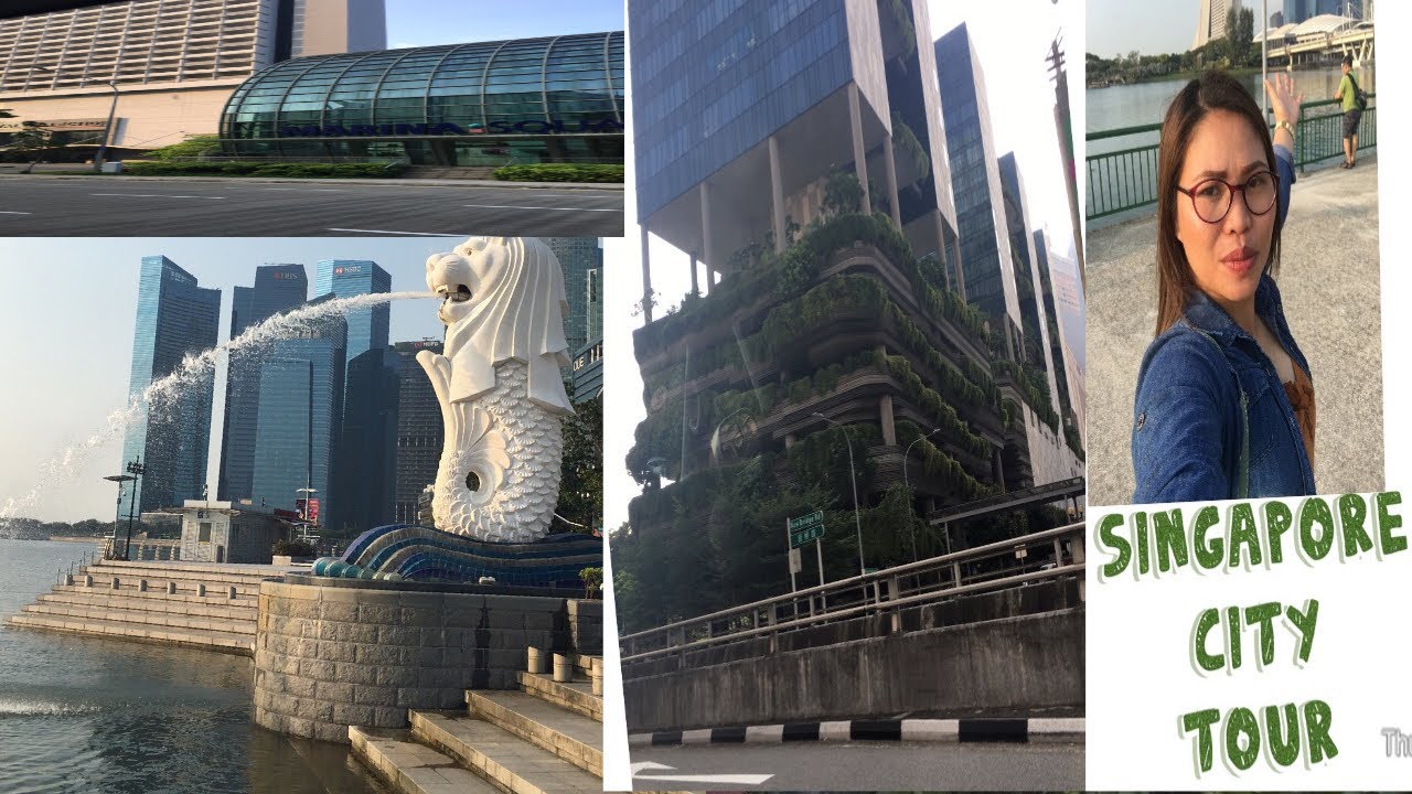 Singapore city tour ang daming magagandang pasyalan mabait pa ang tour guide