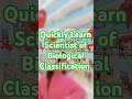 Biological Classification #shorts  #biology #botanylovers #education #neetexam2025 #cbse11th #neetug