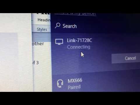 UNIC uc46 projector wireless connection to laptop by luis jarado