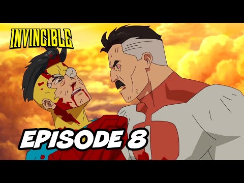 Invincible Episode 8 Finale - Invincible vs Omni Man TOP 10 Breakdown and Ending Explained