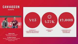 CanvasCon Europe 2019: Melissa Loble interviews Dr. Manel Jimenez