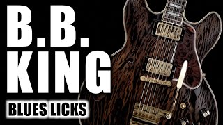 3 Easy Blues Licks “B.B. King” - BluesGtWorld’s Lick Diary