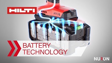 Hilti Nuron Cordless Power Tool 22 Volt Battery Technology