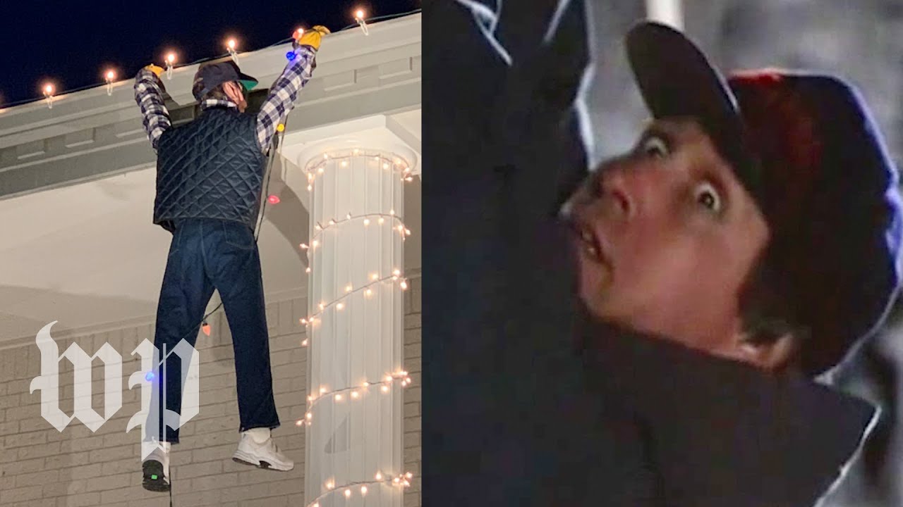 Man mistakes fake Clark Griswold decoration for real man hanging ...