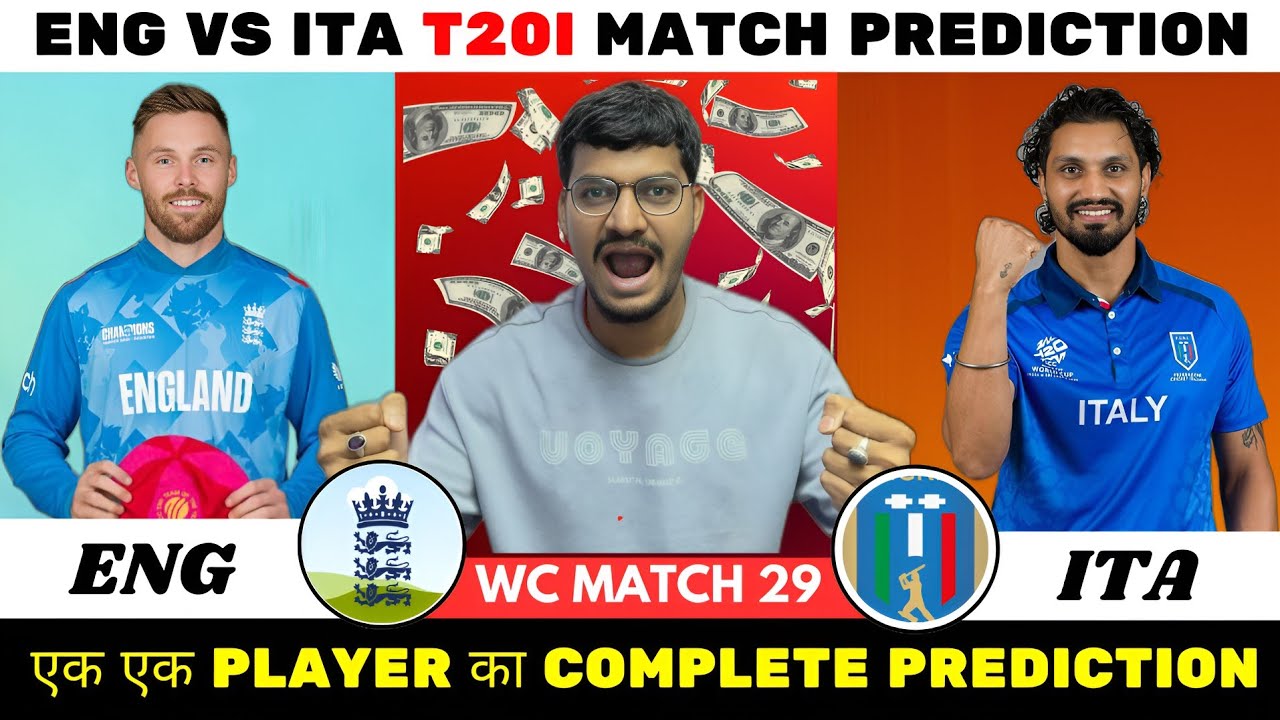 ENG vs ITA Dream11 Prediction | ENG vs ITA Dream11 | England vs Italy T20 Match