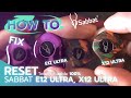 How to reset and pairing sabbat e12 ultra  x12 ultra by soundproofbros