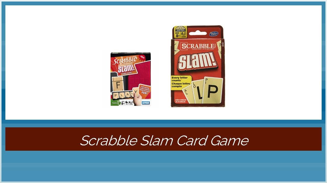 Scrabble Slam Card Game Daring Reviews YouTube