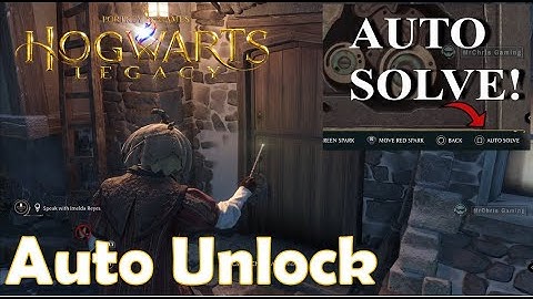 Finally the Alohamora we wanted ! AutoSolve PS5 without Mod!  - Hogwarts Legacy