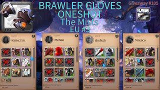 ONESHOT BRAWLER GLOVES The Mists | 7.3 Kills | EU #3 | Albion online - 8.3 giveaway