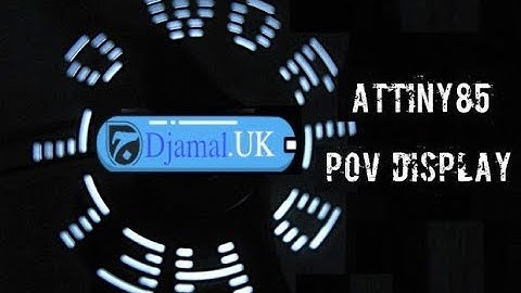 ATtiny85 POV Display