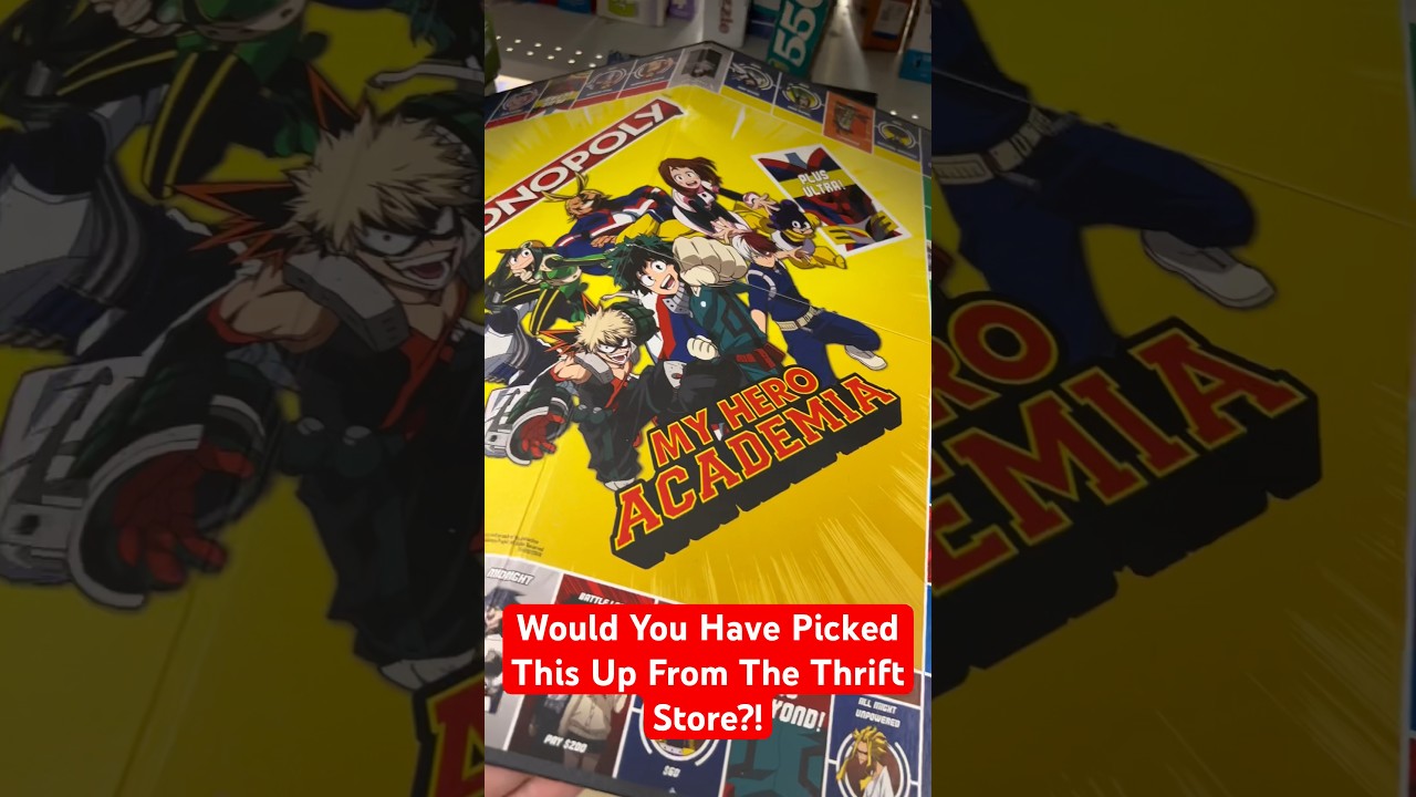 My Hero Academia At The Thrift Store! 