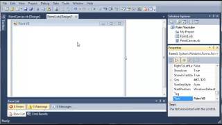 Visual Basic Tutorial   168   Paint Part 1 Custom Controls ‏ Content