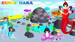 Yuta Mio ke Kolam Renang atas Aquarium Raksasa Ada Putri Duyung Hamil Melahirkan 😱| Sakura School