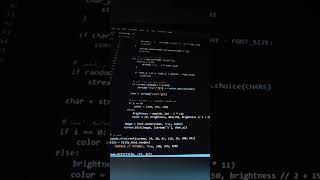 💻🐍 I created Matrix rain using Python! 💚🟢🌧️💻