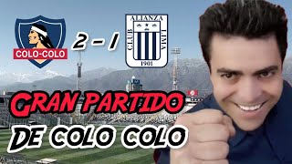 🔥 COLO COLO 2 VS 1 ALIANZA LIMA | ANÁLISIS JEAN PIERRE BONVALLET | #colocolo #copalibertadores