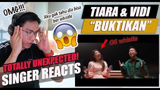 Tiara Andini, Vidi Aldiano - Buktikan (Official Music Video) | SINGER REACTION