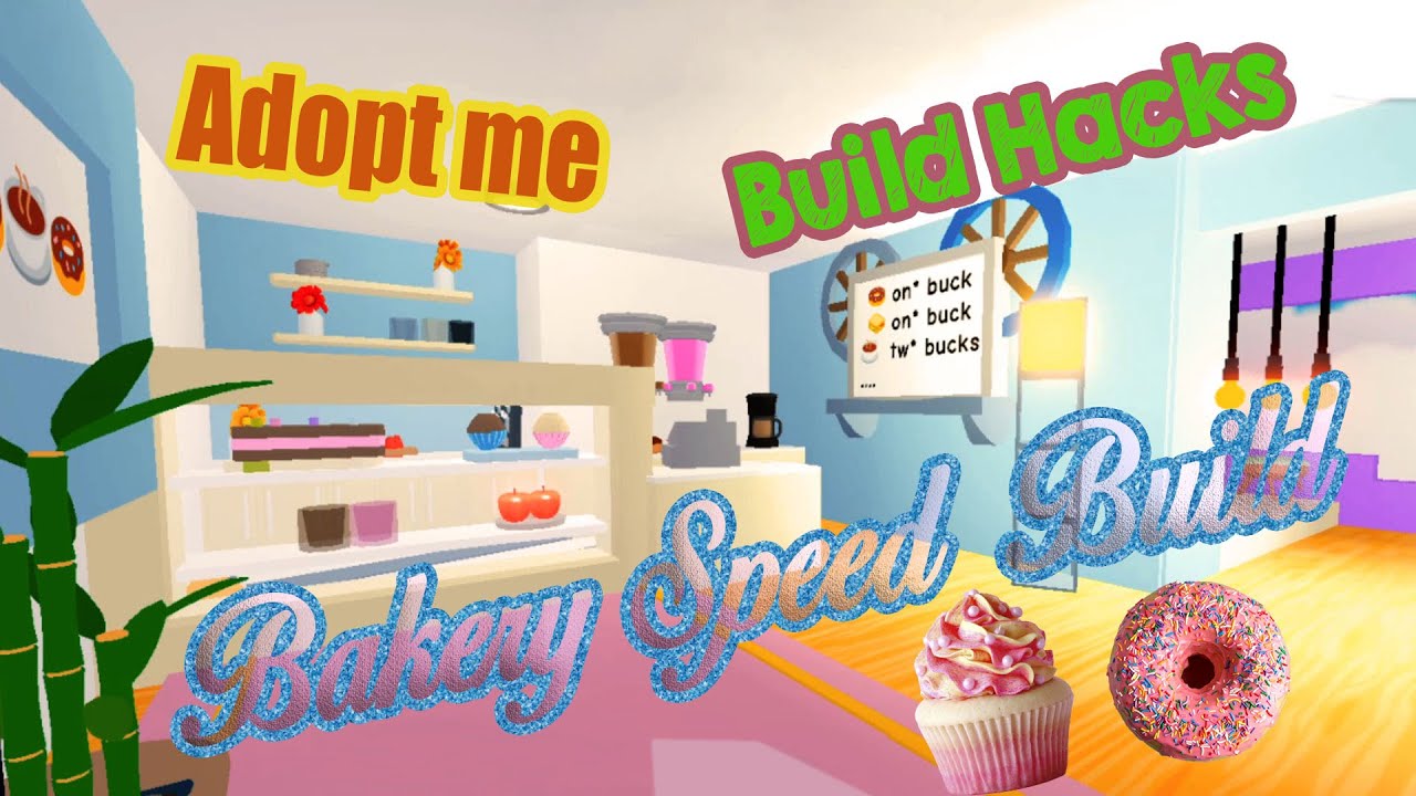 Adopt me build | Adopt me building a bakery 🏡🥐🍩 | Adopt me building ...