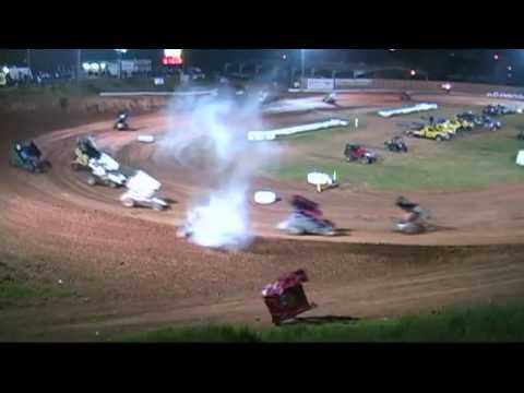 SEAN BECKER GOES END OVER END AT PLACERVILLE'S OPE...