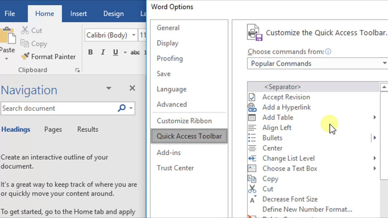 microsoft word text to speech settings