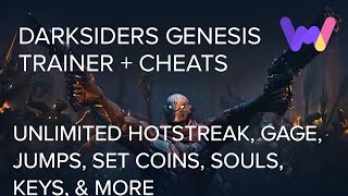 Darksiders Genesis Trainer +11 Cheats (Unlim Wraith, Hotstreak, Set Coins, Souls, Keys & More)