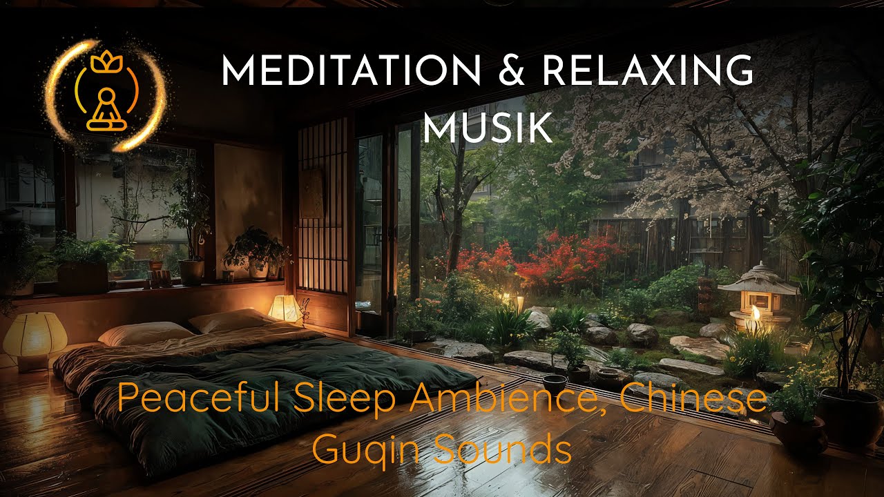 Расслабляющая Музыка для Флейты с Дождем – Спокойная Атмосфера для Сна, Звуки Китайской Гуцинь
