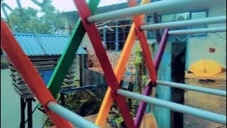 Aesthetic Vidio Cinematic | Sinematik Hujan | Suasana Pedesaa Depan Rumah | Story WhatsApp 30 Detik