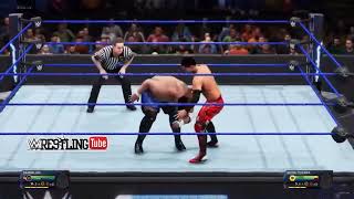 WWE 2K22 Gameplay Samoe Joe Vs Akira Tozawa At Smackdowns Highlights HD