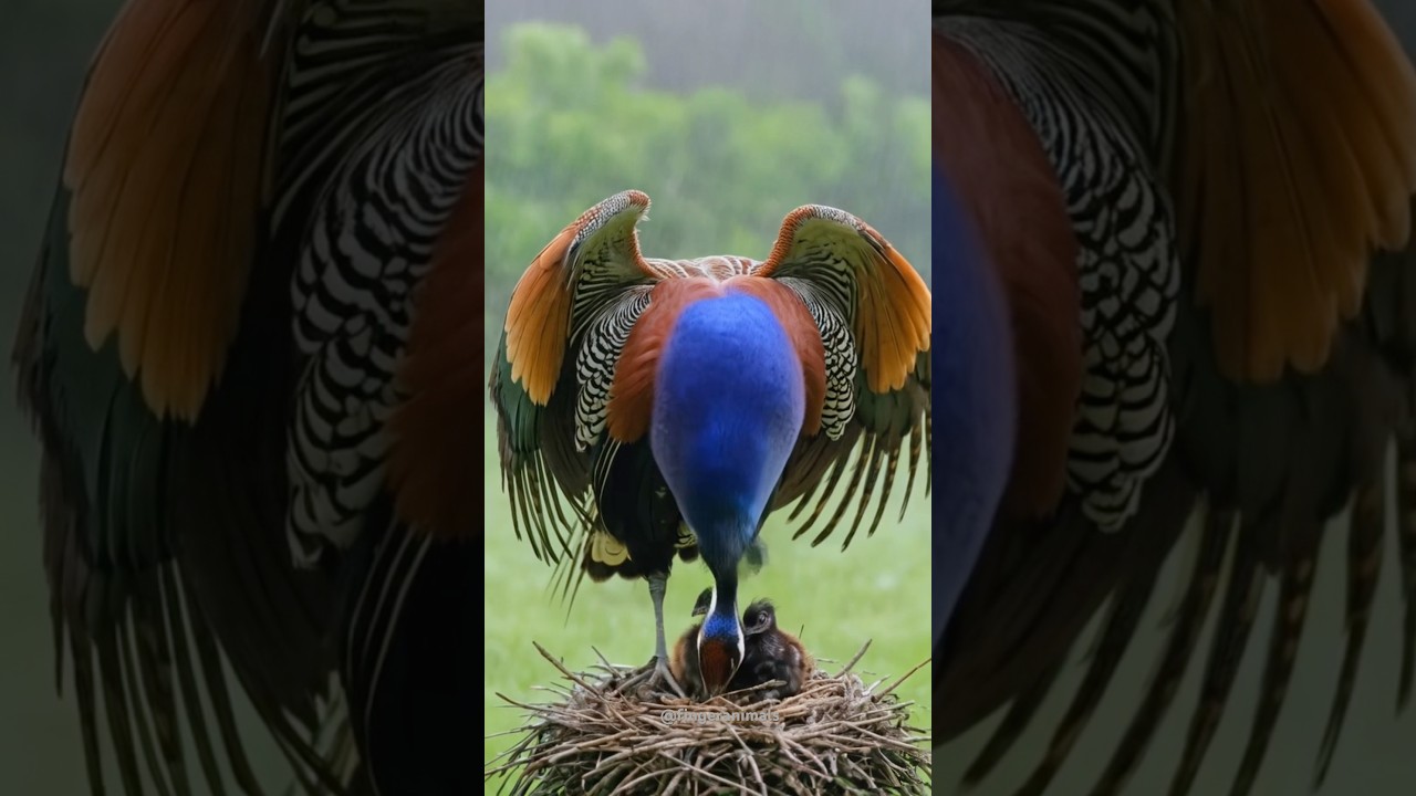 Lady Amherst’s Pheasant is one of the Most Stunning Bird in the World 🦩