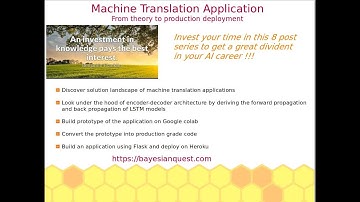 Building Machine Translation app : Part II
