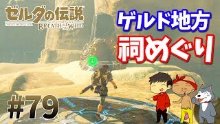 【任天堂スイッチ】ゼルダの伝説#79　ゲルド地方に残された祠を隅々までめぐってみた【生声実況】