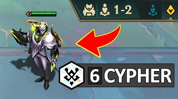 I got 6 Cypher with Zed at 1-1 into 900 stacks cashout!...