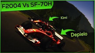 F2004 Vs SF70H sur la NORDSCHLEIFE - Assetto Corsa