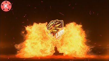 How to Make Quick Fire impact Logo Reveal Animation intro in Kinemaster in Hindi