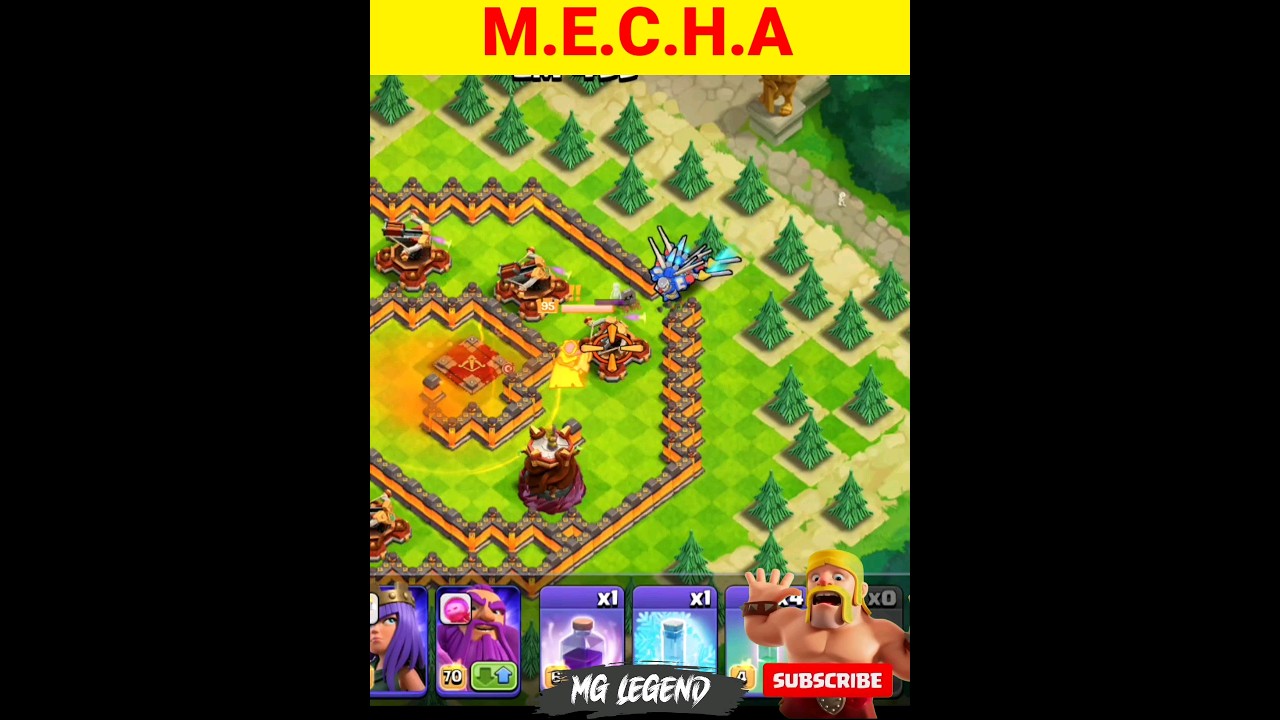 M.E.C.H.A in (Clash Of Clans)