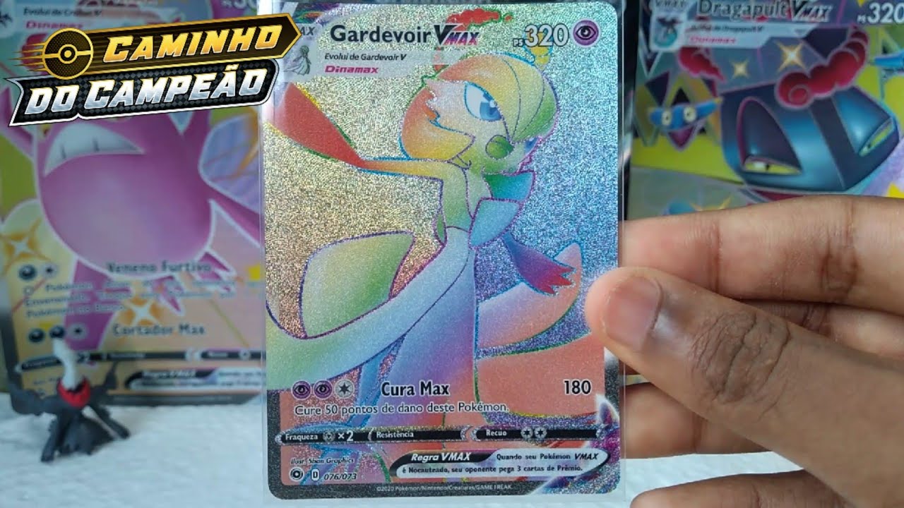 Gardevoir Vmax Rainbow - Box da Marine (Catas Pokémon) 