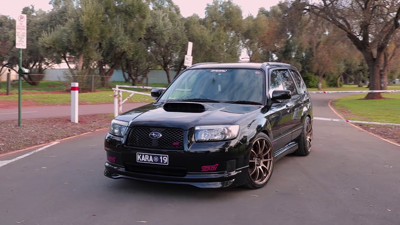 Genuine Jdm Sg9 Subaru Forester Sti Family Outing