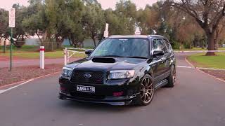 Genuine JDM SG9 Subaru Forester STi Family outing