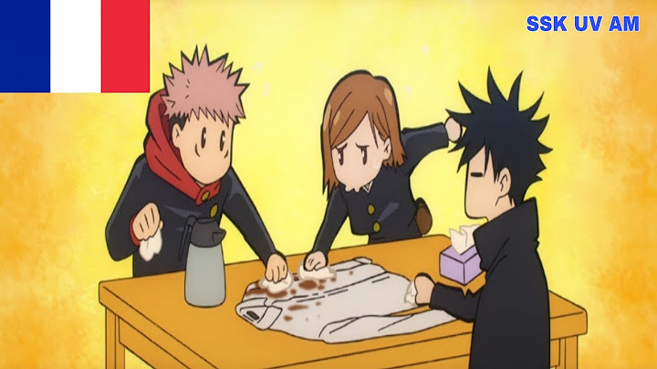 Nobara renverse du café sur la chemise de gojo 😂 en VF 🇫🇷🇫🇷 : jujutsu kaisen saison 2