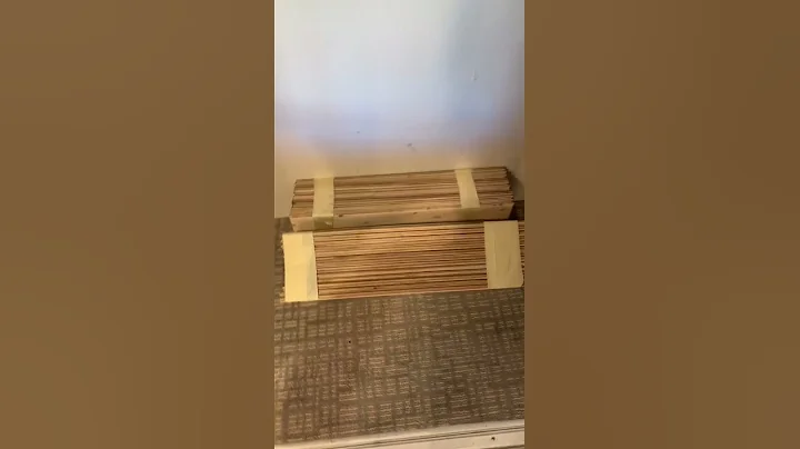 Delamination of board stored in closet