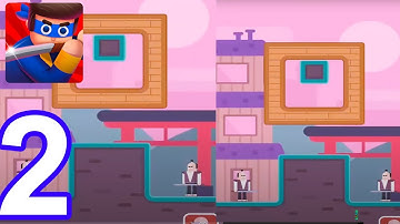 Mr Ninja - Slicey Puzzles  - Gameplay Walkthrough Part 2 (iOS, Android)