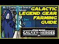 Galactic Legend Gear Farming Guide - swgoh.gg --- the only resource you will ever need!