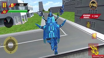 Penguin Robot Car Game : Robot Transforming Games - Android Gameplay HD