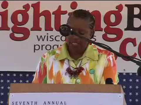 Cynthia McKinney - 2008 Fighting Bob Fest